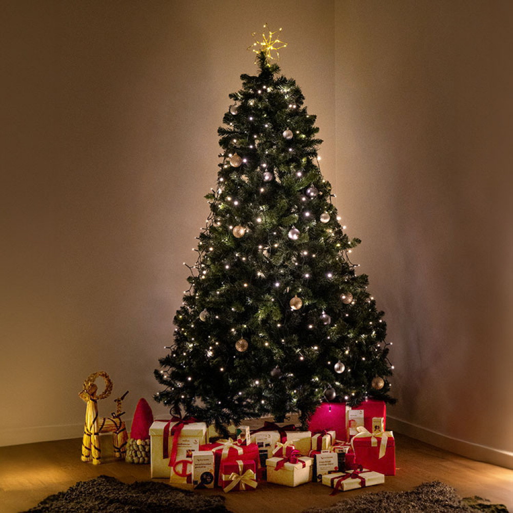 Joulukuusen tähti valoilla ryhmässä Adventtiaika ja joulu / Jouluvalot @ SmartaSaker.se (13327)