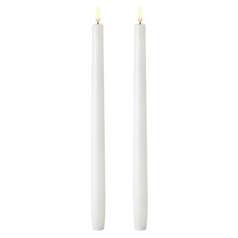 Premium LED pitkät antiikkikynttilät, 2 kpl ryhmässä Valaistus / Sisävalaistus / Kynttilät @ SmartaSaker.se (13419)