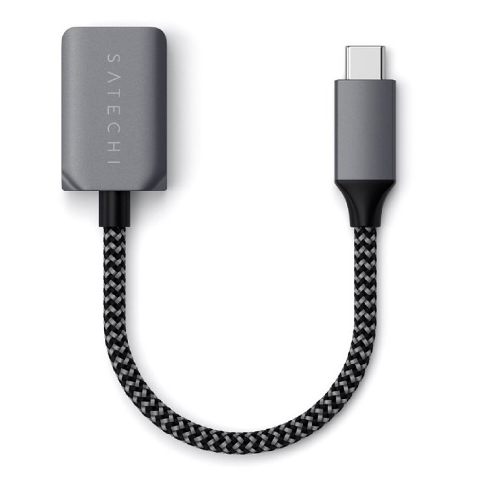 Adapteri USB-C - USB, Satechi ryhmässä Koti / Elektroniikka / Kaapelit ja sovittimet @ SmartaSaker.se (13455)