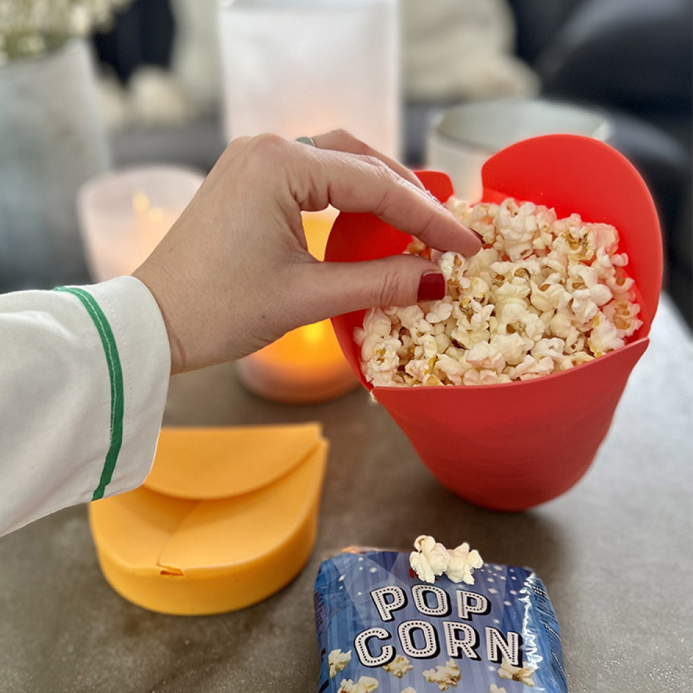 Popcornikulho mikroon, 2 kpl ryhmässä Koti / Keittiötarvikkeet / Ruoanlaitto mikroaaltouunissa @ SmartaSaker.se (13499)