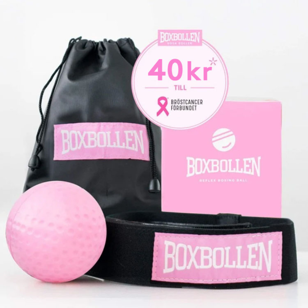 Boxbollen-nyrkkeilypallo - Roosa nauha ryhmässä Vapaa-aika / Liikunta @ SmartaSaker.se (13762)