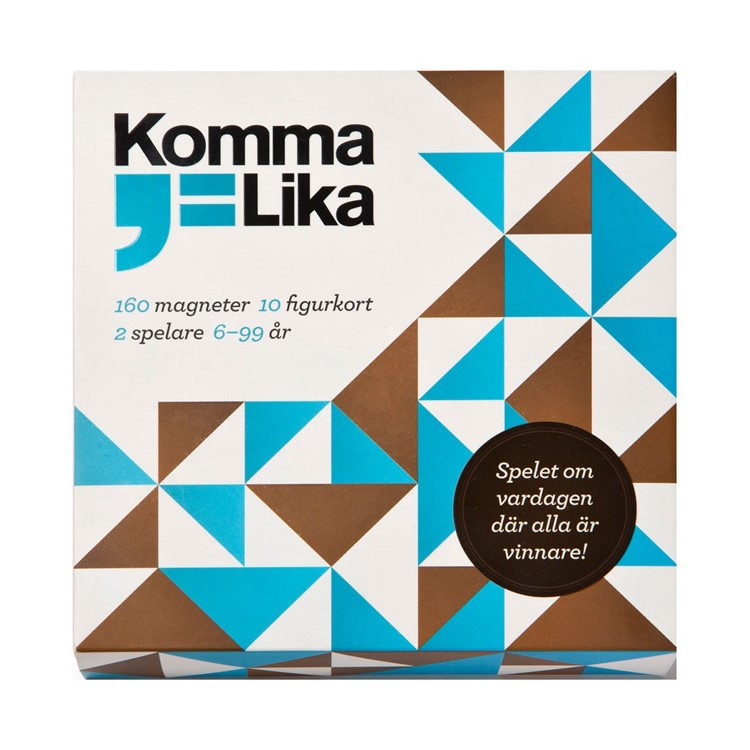 Komma Lika - Arkiaskarepeli ryhmässä Vapaa-aika / Pelit & leikit @ SmartaSaker.se (13789)