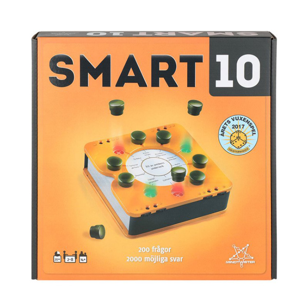 Tietovisapeli Smart 10 ryhmässä Vapaa-aika / Pelit & leikit / Seurapelit @ SmartaSaker.se (13892)