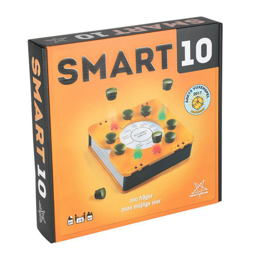 Tietovisapeli Smart 10 ryhmässä Vapaa-aika / Pelit & leikit / Seurapelit @ SmartaSaker.se (13892)