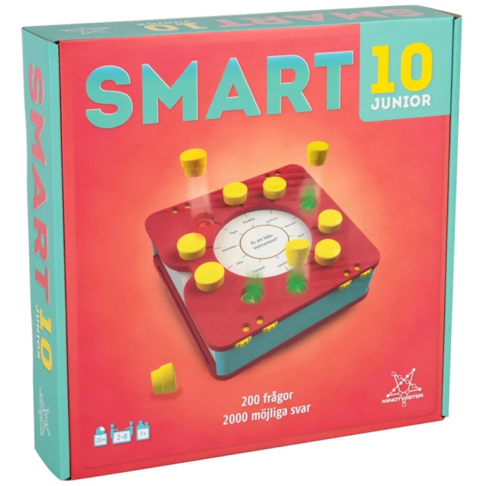 Tietovisapeli Smart 10, Junior ryhmässä Vapaa-aika / Pelit & leikit / Seurapelit @ SmartaSaker.se (13893)