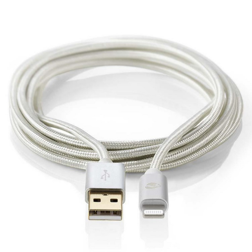 Pitkä USB-laturi kangasta ryhmässä Koti / Elektroniikka / Kaapelit ja sovittimet @ SmartaSaker.se (13894)