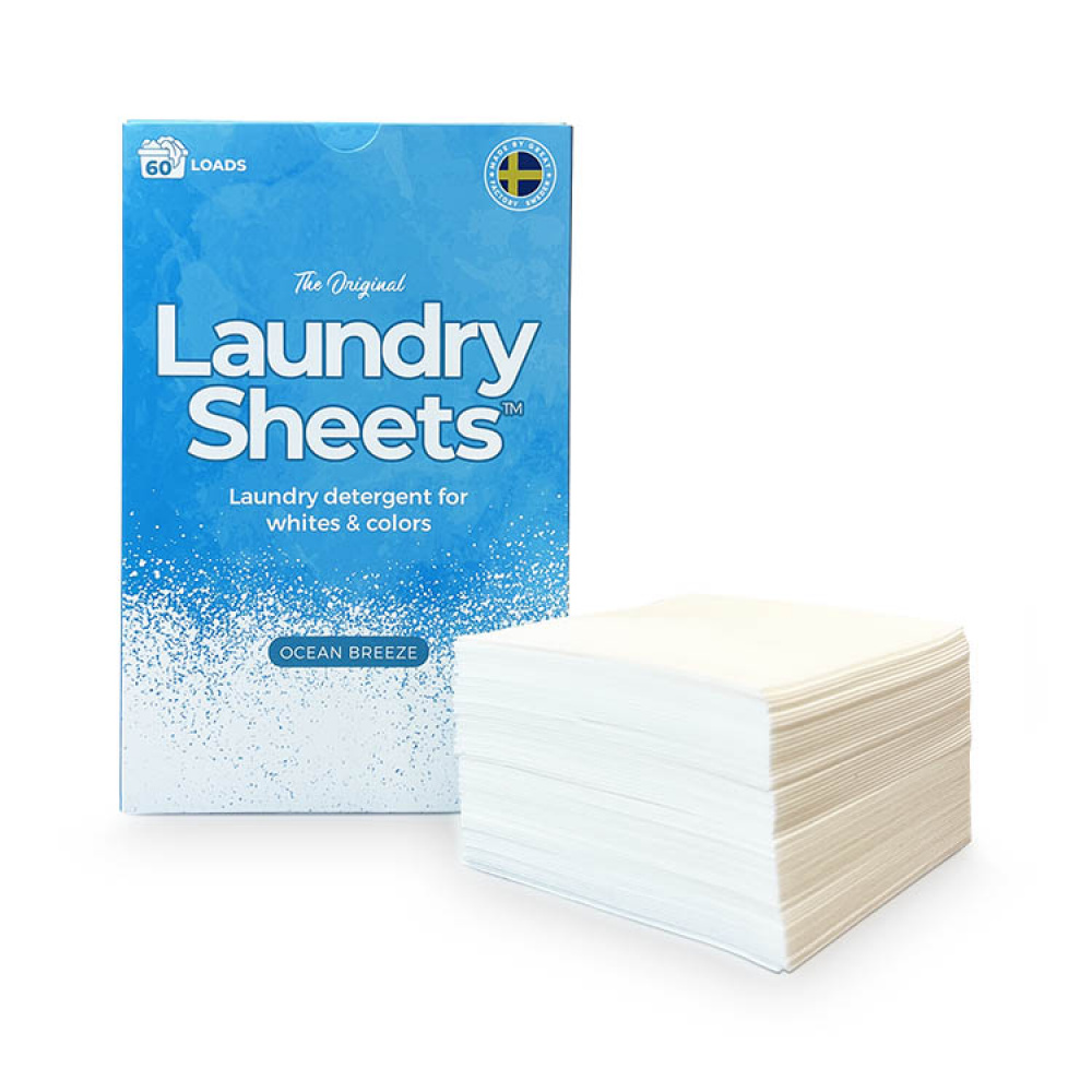 Pesuainearkit Laundry Sheets ryhmässä Koti / Siivous & kodinhoito @ SmartaSaker.se (14005)