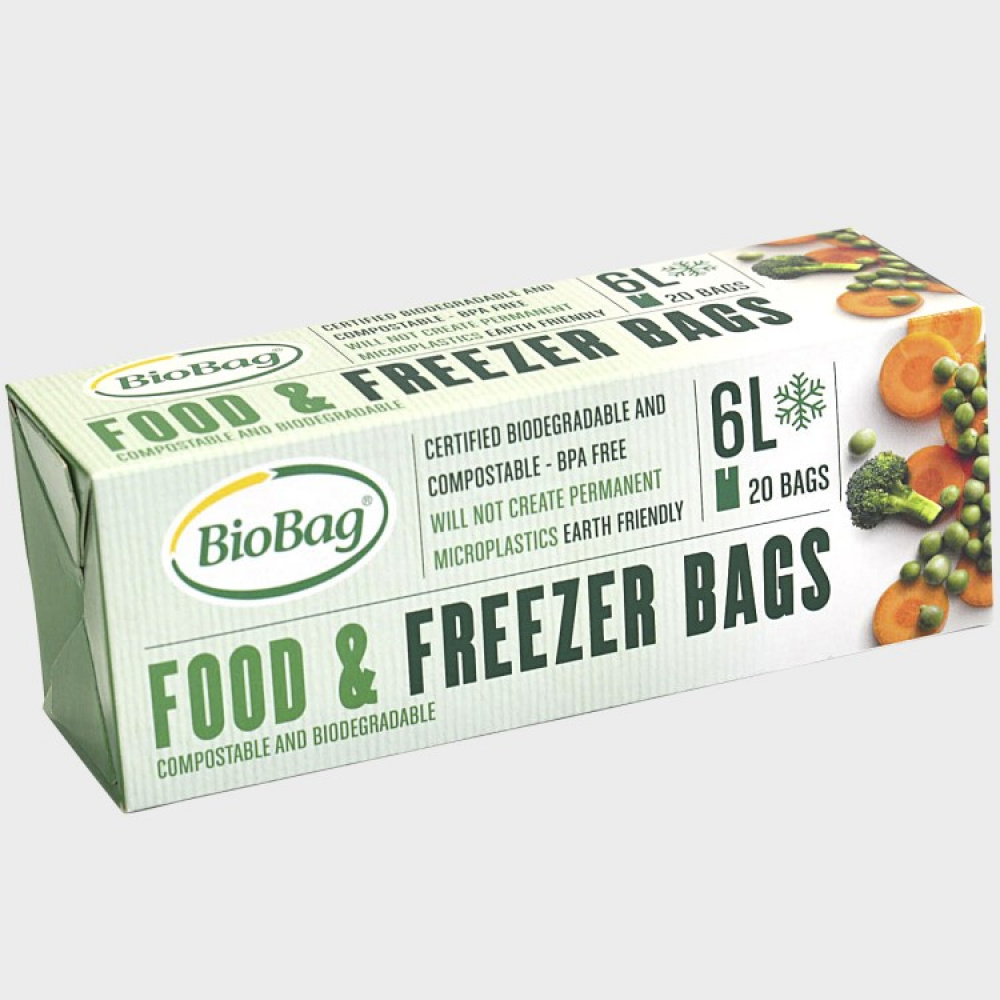 Biohajoavat pakastepussit BioBag ryhmässä Koti / Ympäristöystävälliset tuotteet @ SmartaSaker.se (14007)