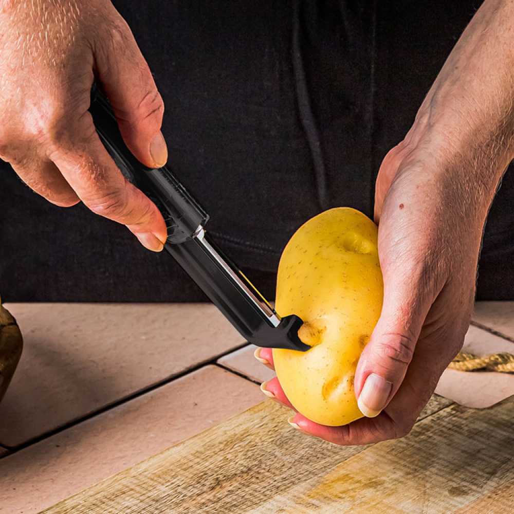 Itsestään teroittuva perunakuorija ryhmässä Koti / Keittiötarvikkeet / Purista, paloittele ja kuori @ SmartaSaker.se (14031)