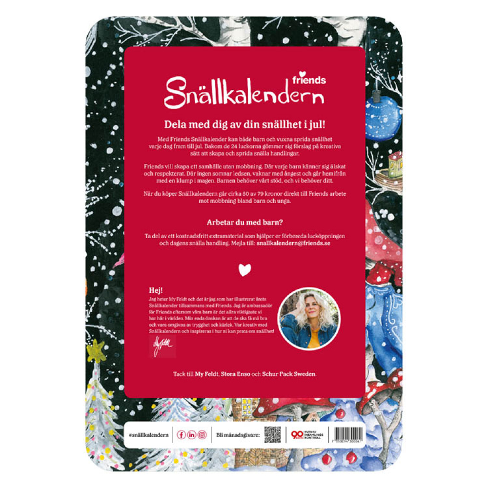 Snällkalendern 2023 -joulukalenteri ryhmässä Juhlapäivät / Adventtiaika ja joulu @ SmartaSaker.se (14076)