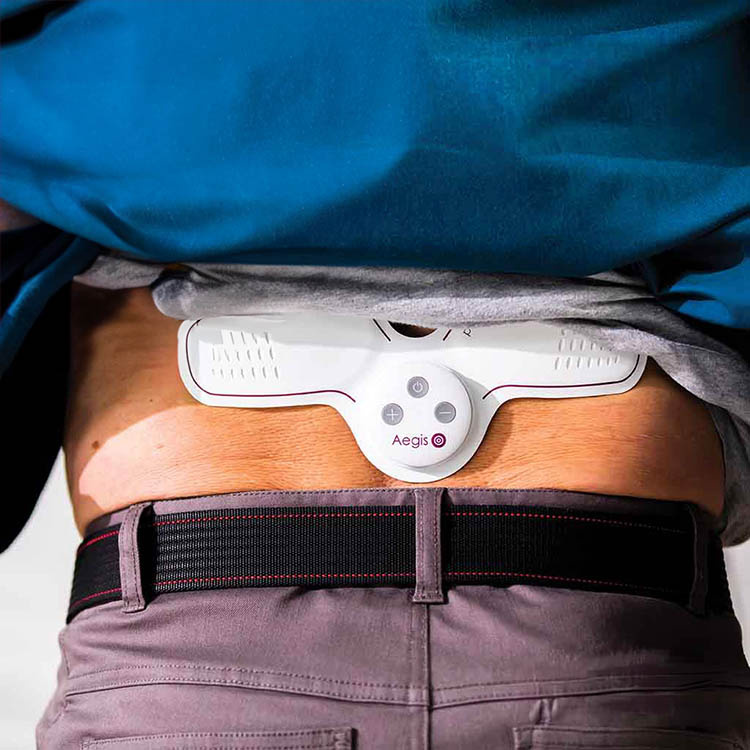Ladattava alaselän TENS-laite, Paingone ryhmässä Turvallisuus / Turvatuotteet / Pientarvikkeet @ SmartaSaker.se (14315)