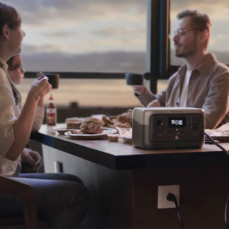 Virta-asema EcoFlow River 2 ryhmässä Koti / Elektroniikka / Laturit ja virtapankit @ SmartaSaker.se (14319)