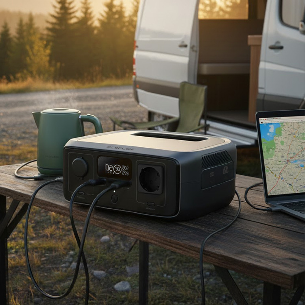 Virta-asema EcoFlow River 3 ryhmässä Koti / Elektroniikka / Laturit ja virtapankit @ SmartaSaker.se (14319)