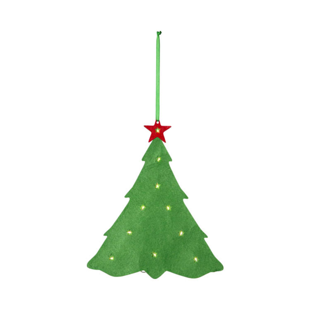 Paristokäyttöinen huovasta valmistettu joulukoriste ryhmässä Juhlapäivät / Adventtiaika ja joulu / Jouluvalot @ SmartaSaker.se (14402)