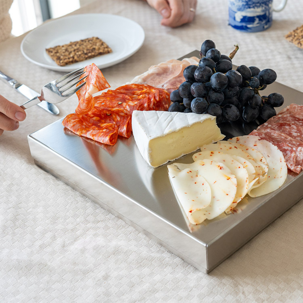 Ruostumattomasta teräksestä valmistettu jäähdytysalusta ryhmässä Koti / Keittiötarvikkeet / Keittiövarusteet @ SmartaSaker.se (14425)