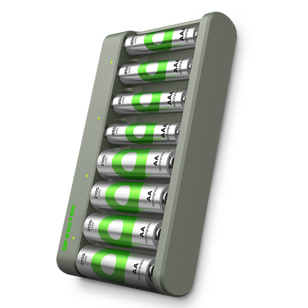 Patterilaturi akuilla, GP ReCyko ryhmässä Koti / Elektroniikka / Kodin elektroniikka @ SmartaSaker.se (14486)