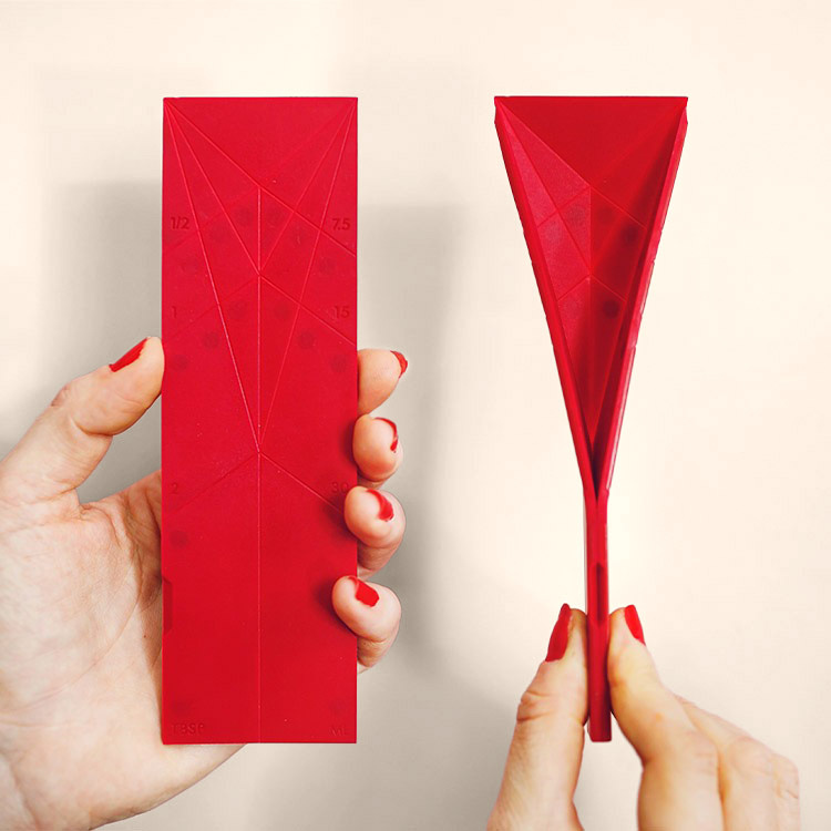 Kokoontaitettava mittaussarja 2-pack ryhmässä Koti / Keittiötarvikkeet / Keittiövarusteet @ SmartaSaker.se (14496)