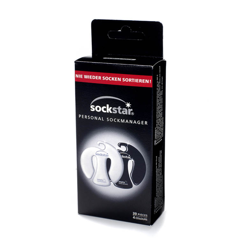 Sukkakiinnikkeet Sockstar 20 kpl ryhmässä Koti / Siivous & kodinhoito @ SmartaSaker.se (14514)