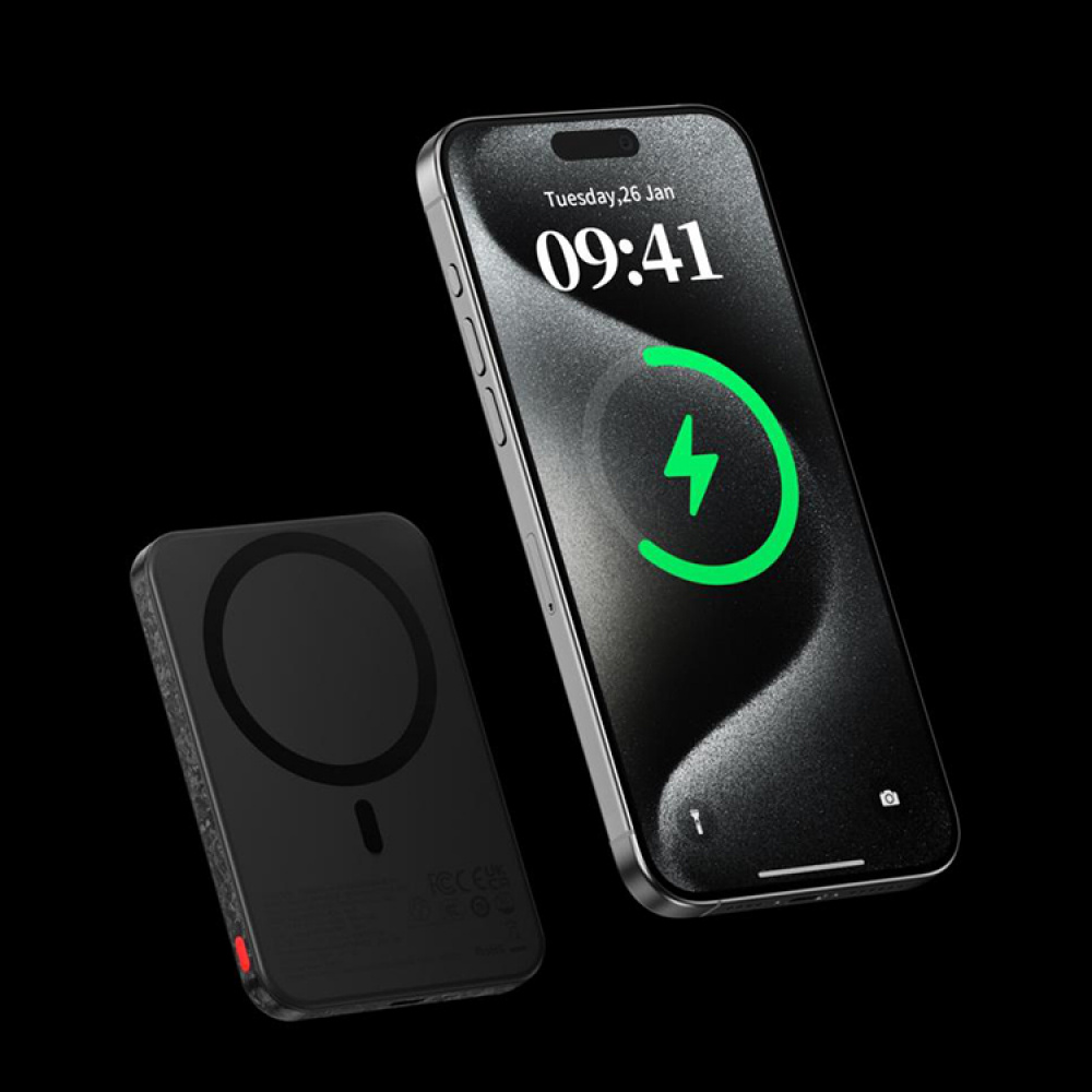 Langattomasti lataava Powerbank ryhmässä Koti / Elektroniikka / Laturit ja virtapankit @ SmartaSaker.se (14527)