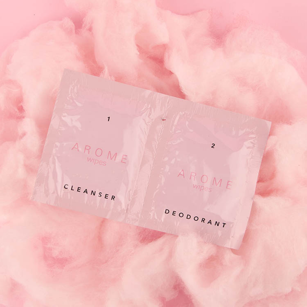 Deo-pyyhkeet, Arome, 10-pakkaus ryhmässä Koti / Kylpyhuone / Hygienia @ SmartaSaker.se (14533)
