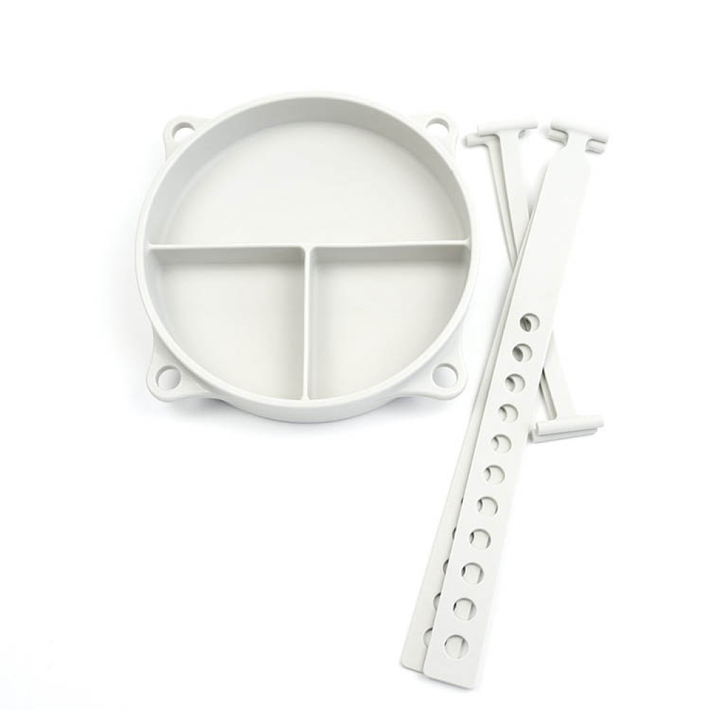 Lasten lautanen, jossa on imukuppi ja hihnat ryhmässä Juhlapäivät / Juhlat / Lastenjuhlat @ SmartaSaker.se (14536)