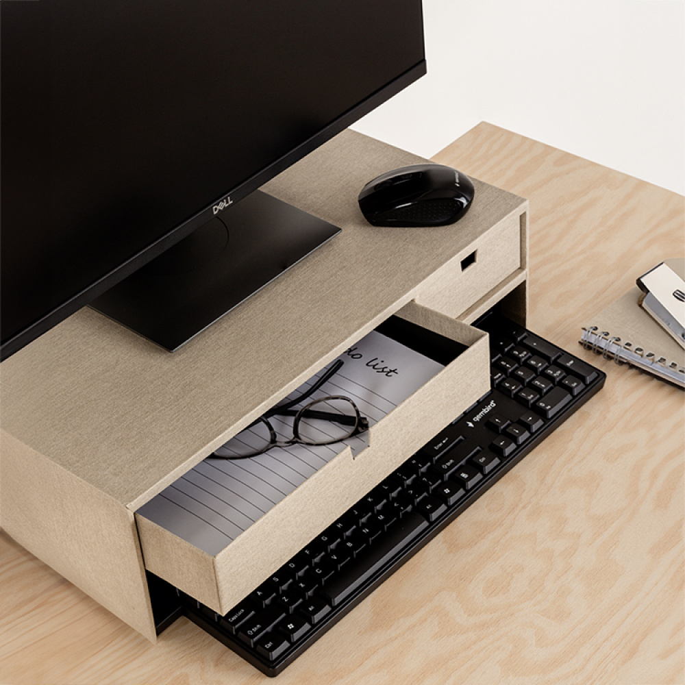 Näyttöteline laatikoilla ryhmässä Koti / Kotitoimistoon @ SmartaSaker.se (14564)