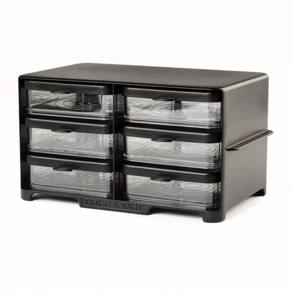 Jääkaapin laatikoilla varustettu teline ryhmässä Koti / Keittiötarvikkeet @ SmartaSaker.se (14578)