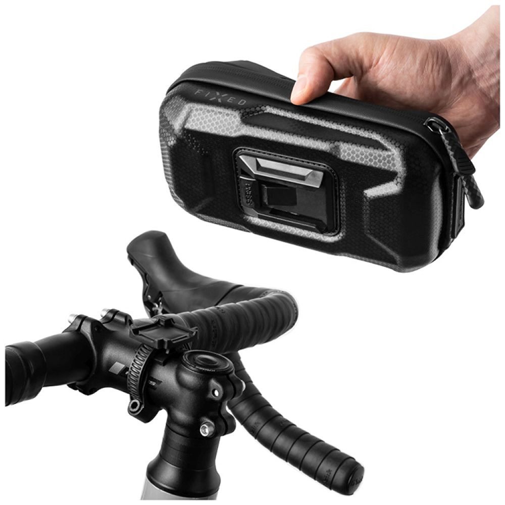 Matkapuhelimen kotelo ohjaustankoon ryhmässä Ajoneuvot / Pyöräilyvarusteet @ SmartaSaker.se (14598)