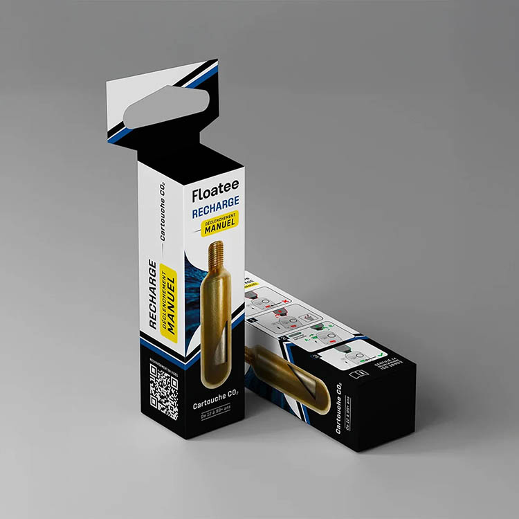 Lisäkaasupatruuna manuaaliseen pelastuspaitaan, Floatee ryhmässä @ SmartaSaker.se (14602)