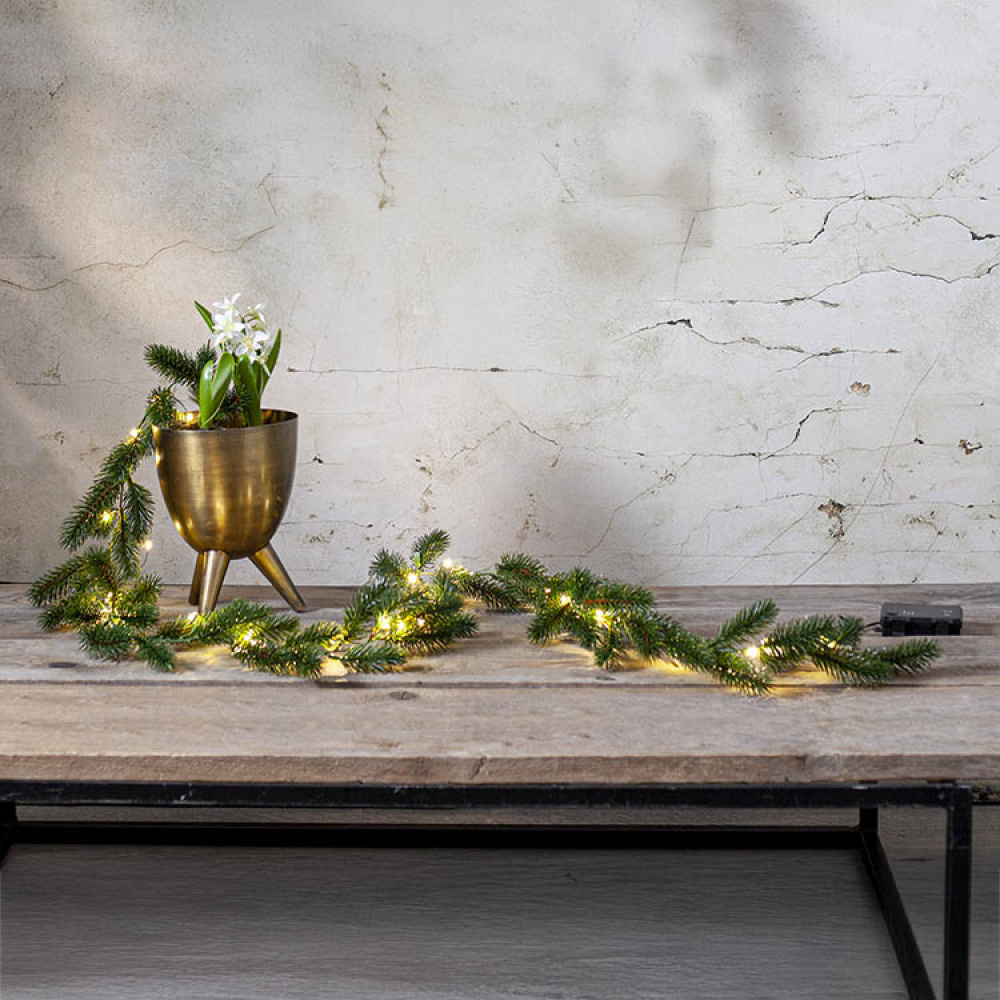 Paristokäyttöinen mäntyled-köynnös ryhmässä Juhlapäivät / Adventtiaika ja joulu / Jouluvalot @ SmartaSaker.se (14660)