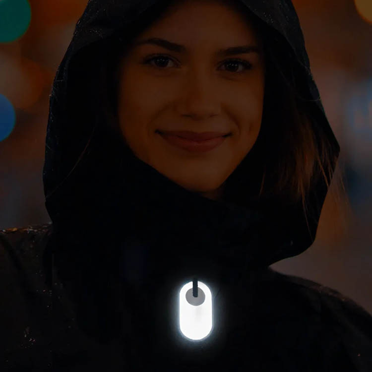 Refleksi, jossa on joustava naru ryhmässä Turvallisuus / Heijastimet @ SmartaSaker.se (14680)