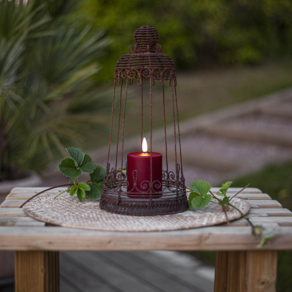 Pieni pöytäkynttilä hämärätunnistimella, Punainen ryhmässä Valaistus / Ulkovalaistus / Pöytäkynttilät ja lyhdyt @ SmartaSaker.se (14687)