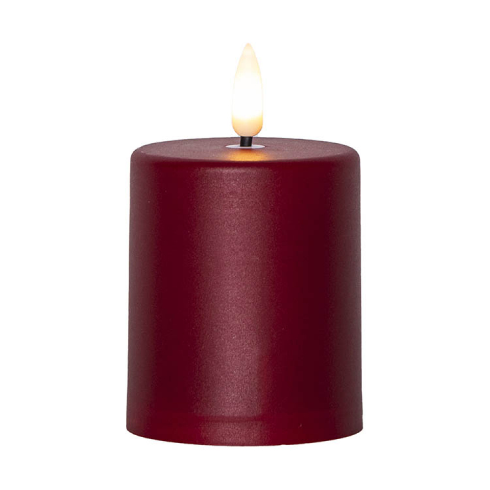 Pieni pöytäkynttilä hämärätunnistimella, Punainen ryhmässä Valaistus / Ulkovalaistus / Pöytäkynttilät ja lyhdyt @ SmartaSaker.se (14687)