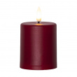 Pieni pöytäkynttilä hämärätunnistimella, Punainen