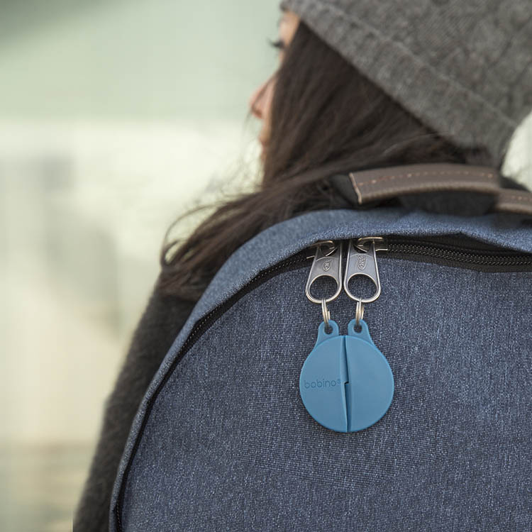 Lukittava vetoketjun solki, 2 kpl ryhmässä Turvallisuus / Turvatuotteet / Varkaussuoja @ SmartaSaker.se (14696)