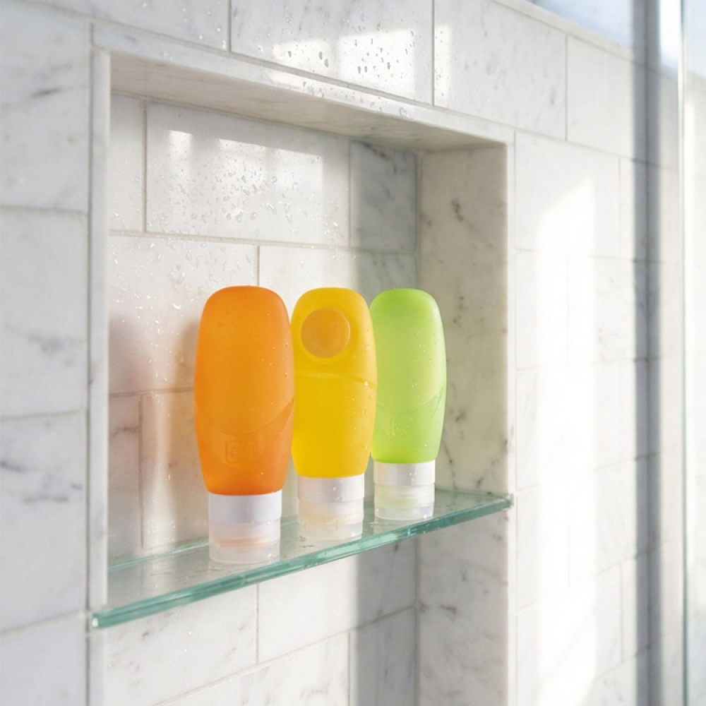 Silikoninen matkailupullo 100 ml ryhmässä Vapaa-aika / Matkustaminen @ SmartaSaker.se (14726)