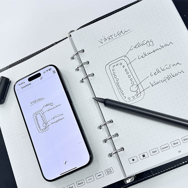 Älykäs muistikirja, SmartNote ryhmässä Vapaa-aika / Lukeminen @ SmartaSaker.se (14729)