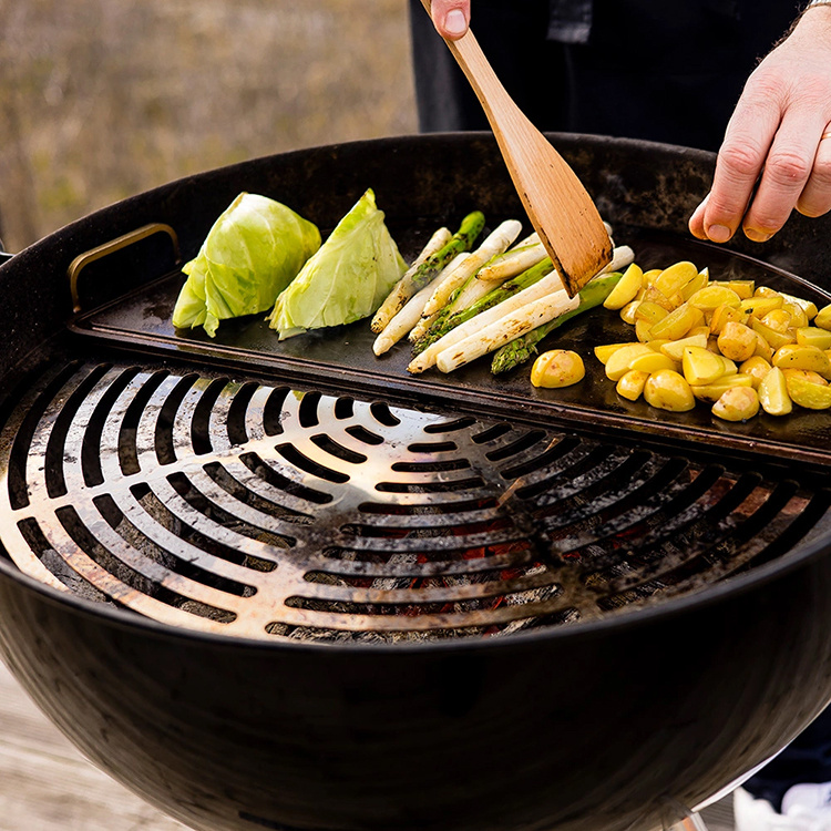 Puolipyöreä paistolevy, Kockums Jernverk ryhmässä Koti / Grillaustarvikkeet @ SmartaSaker.se (14734)