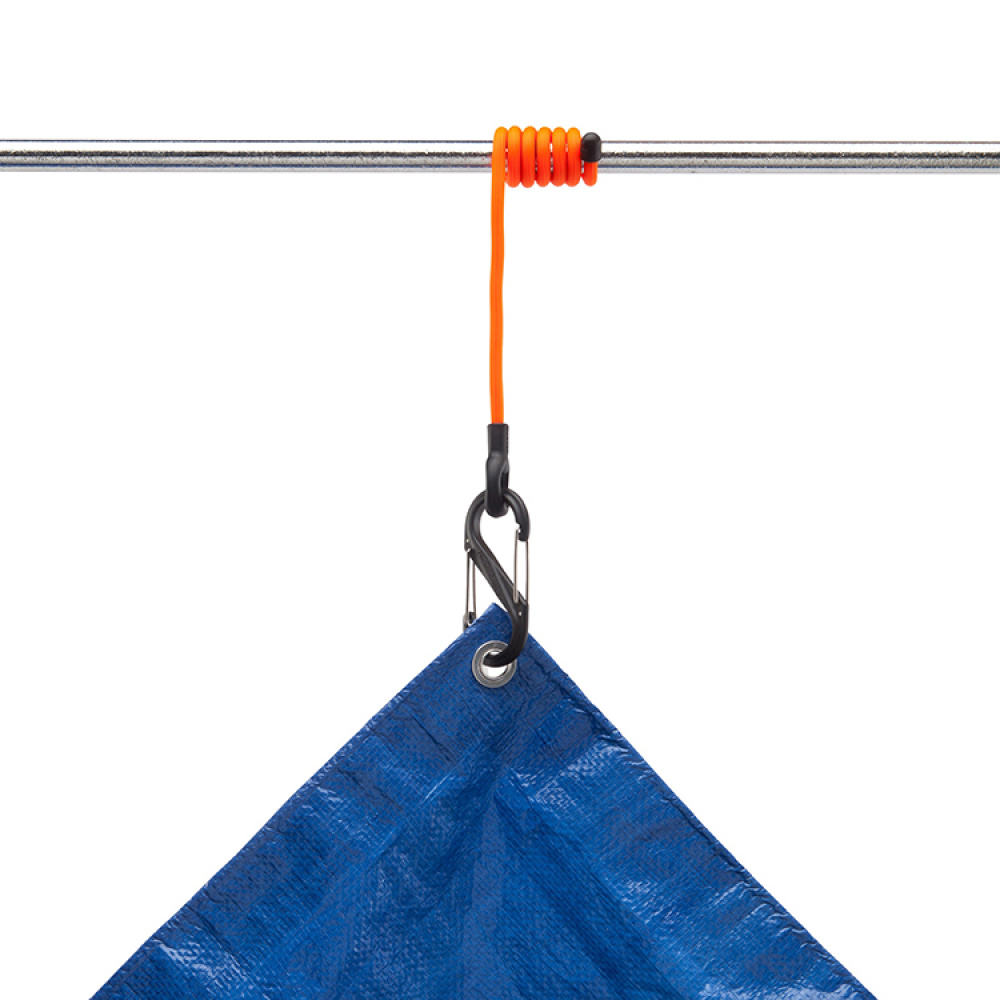 Taivutettava kiinnityshihna karabiinihaalla ryhmässä Koti / Säilytys & lajittelu @ SmartaSaker.se (14735)