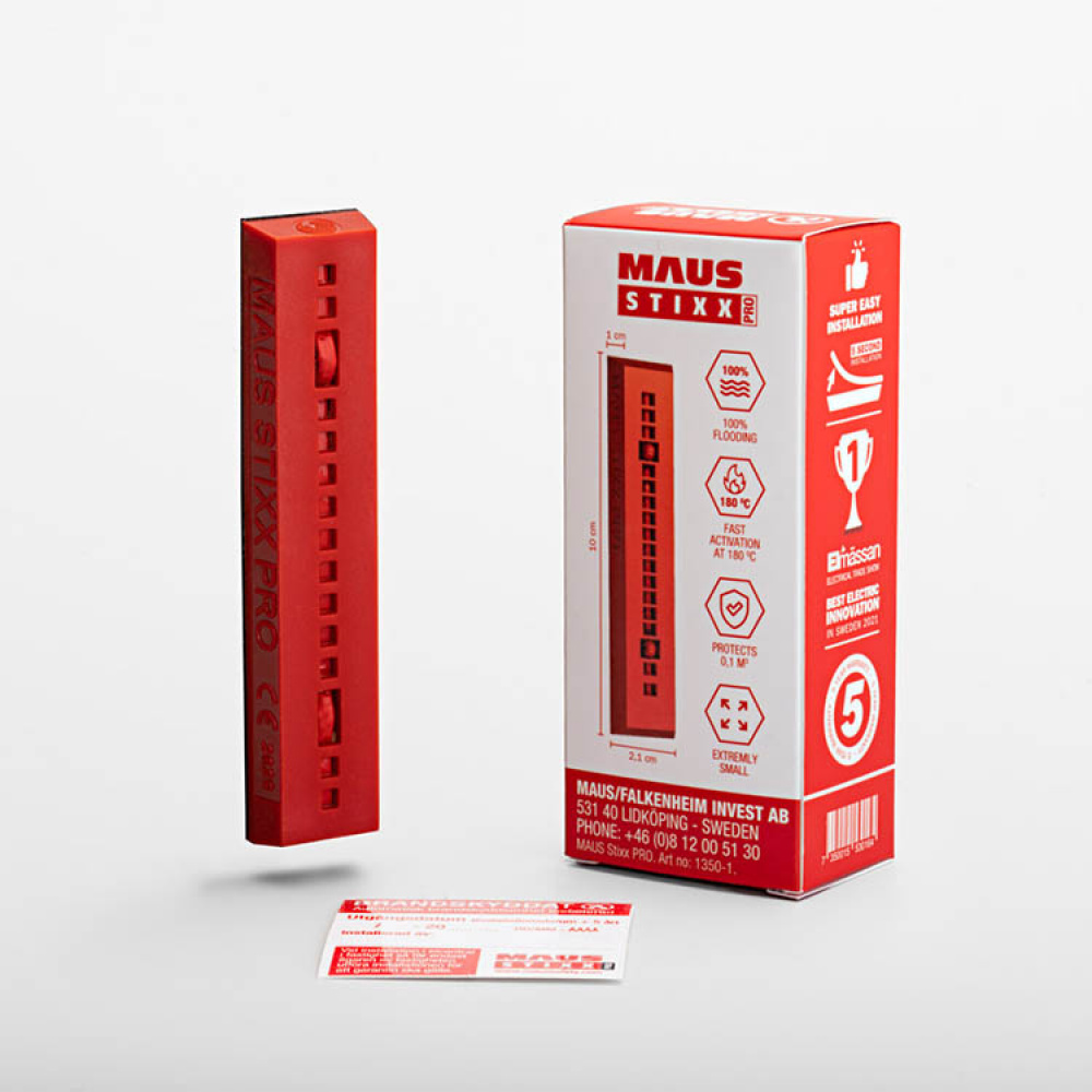 Automaattinen palosuojaus, Maus Stixx Pro ryhmässä Turvallisuus / Paloturvallisuus @ SmartaSaker.se (14742)