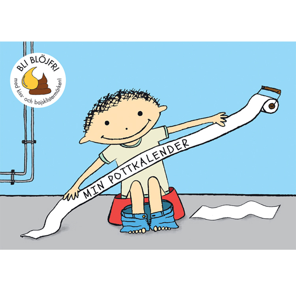 Pottakalenteri tarroilla ryhmässä Koti / Lasten tavarat @ SmartaSaker.se (14752)