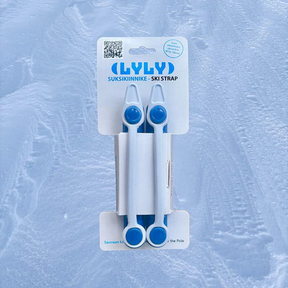 Hiihtosuksipidike 2-pakkaus, Lyly-Strap ryhmässä Vapaa-aika / Talvitarvikkeet / Hiihtotarvikkeet @ SmartaSaker.se (14788)