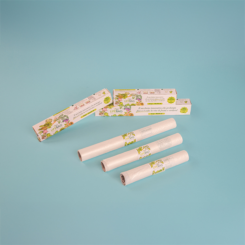 Hedelmä- ja vihannespussi 10-pack ryhmässä Koti / Ympäristöystävälliset tuotteet / Vähennä ruokahävikkiä @ SmartaSaker.se (14802)