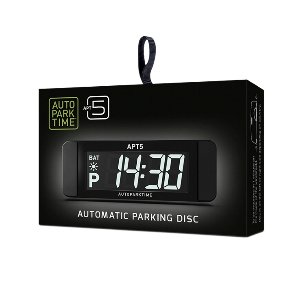 Automaattinen pysäköintikiekko Autoparktime, malli 5 ryhmässä Ajoneuvot / Auton lisävarusteet @ SmartaSaker.se (14803)