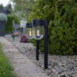 Aurinkokäyttöinen maavalaisin, 2-pakkaus, 30 cm