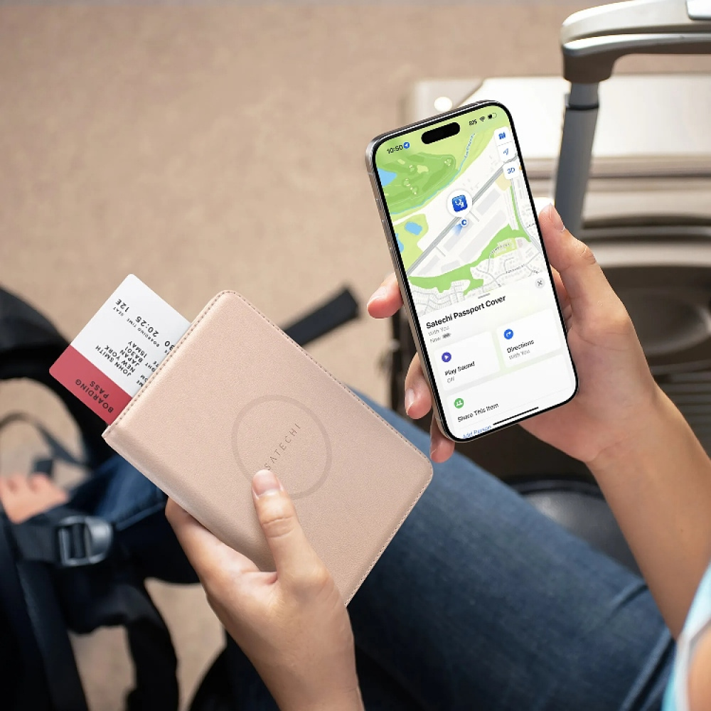 Jäljitettävä passikotelo RFID-suojauksella ryhmässä Vapaa-aika / Matkustaminen @ SmartaSaker.se (14895)