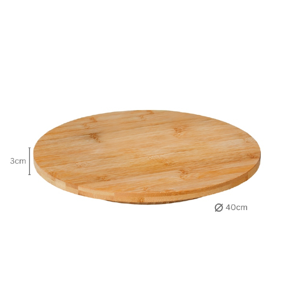 Puinen pyörivä tarjoilualusta, 40 cm ryhmässä Koti / Keittiötarvikkeet / Kattaus @ SmartaSaker.se (14928)