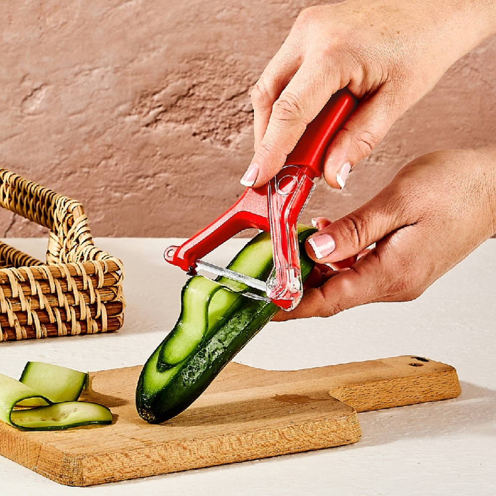 Itseteroittuva kuorimaveitsi ryhmässä Koti / Keittiötarvikkeet / Purista, paloittele ja kuori @ SmartaSaker.se (14992)