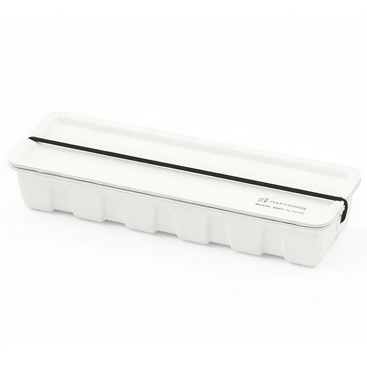 Kierrätyspaperista valmistettu rasia, MIDORI PULP PEN STORAGE, valkoinen ryhmässä Säilytys / Säilytyskorit / Pienvarastointi / Askar @ SmartaSaker.se (40026)