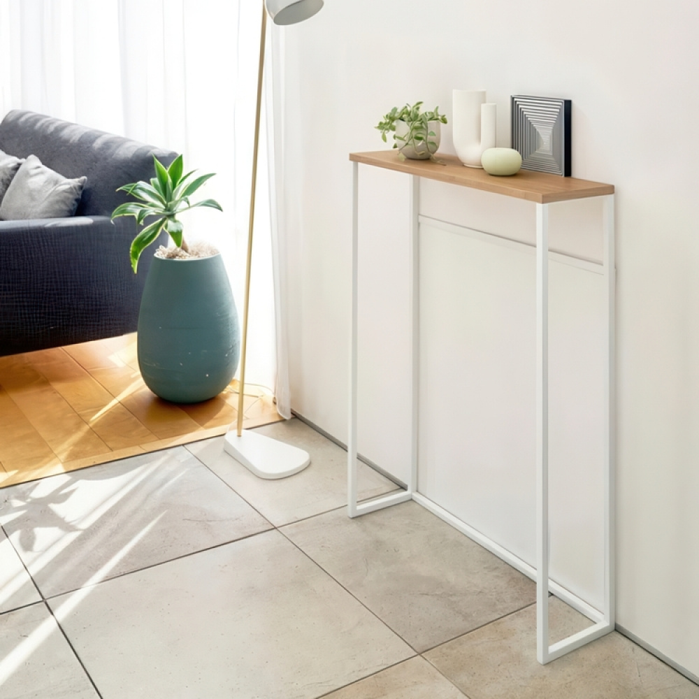 Kapea sivupöytä, 60 cm, Yamazaki ryhmässä Säilytys / Eteistallennus @ SmartaSaker.se (40057)